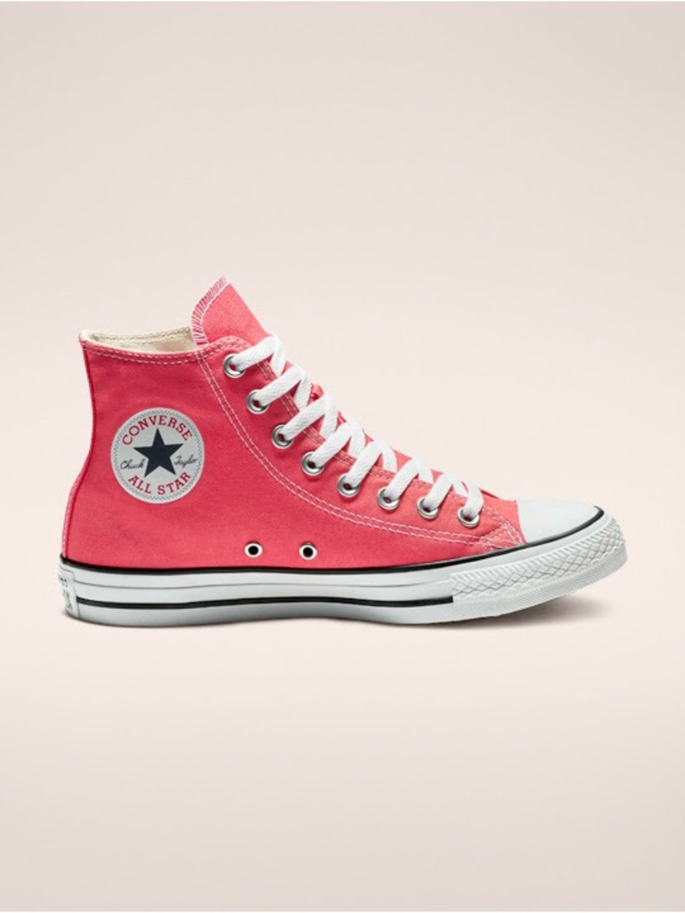 Chuck Taylor All Star Seasonal Colors High Top in Punch Coral